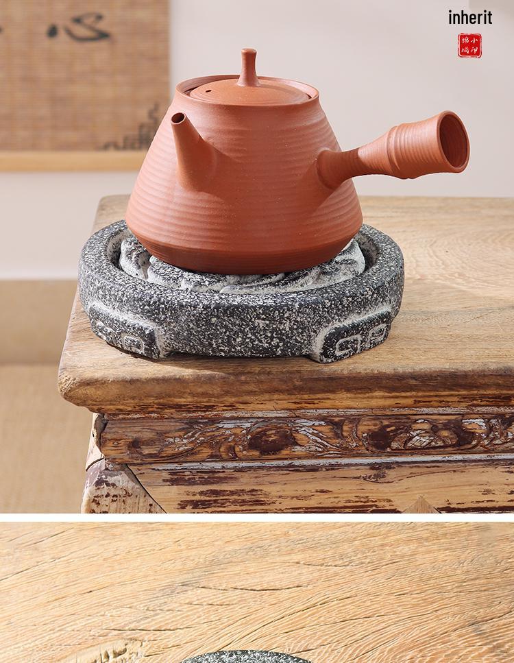 Cotton Charcoal Stove Heat Insulation Pad - High Temp Resistant Tea Kettle Stand, Crack-Proof Ceramic Tray Mat