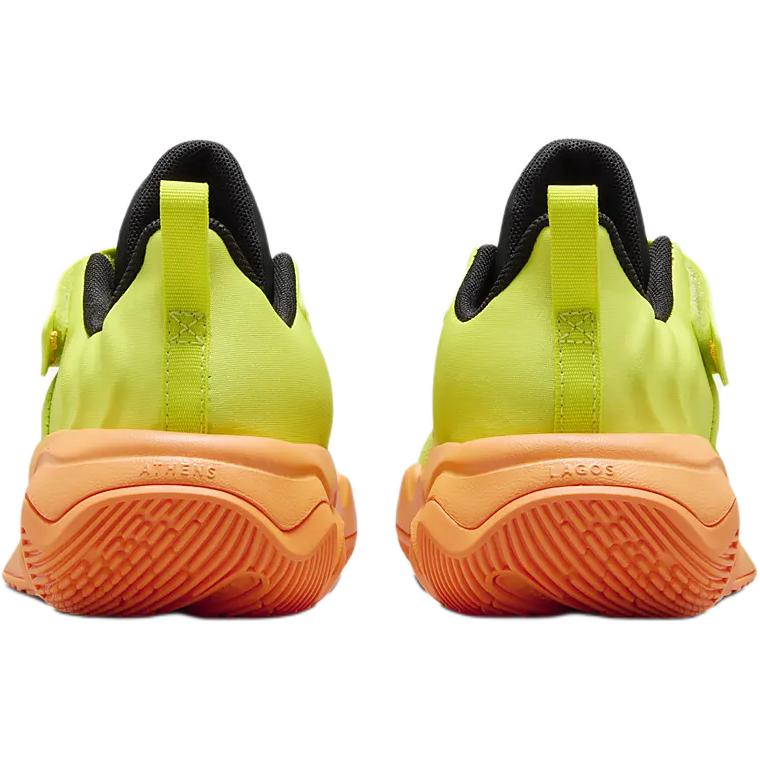 Nike Giannis Immortality 4 Halloween (PS) Kids Sneakers Cyber Sundial Lightning FZ6733-301