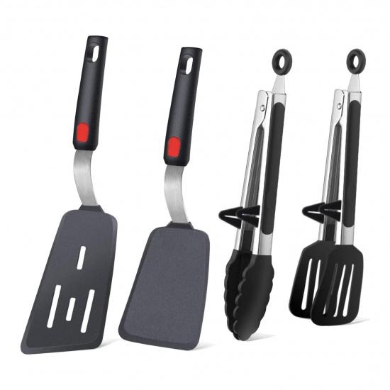 Heat Resistant Heat‑Proof Silicone Fish Spatula Non‑Stick Pan Special Steak Turner Food Grade Silicone Cooking Shovel