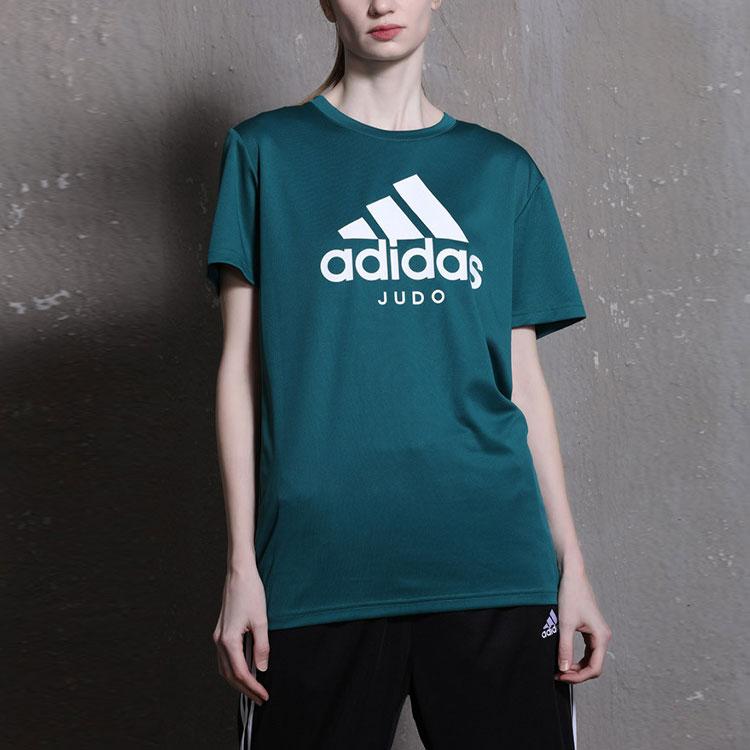 adidas Оригинальная Классическая Повседневная Базовая Дышащая Футболка с Коротким Рукавом Унисекс Серая ADICTJ-GRW