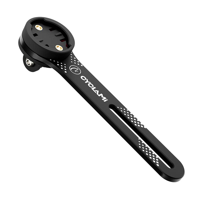 CYCLAMI Bike Computer Mount Aluminium Alloy Double-sided MTB Road GPS Headlight Holder Bracket For GARMIN XOSS IGPSPORT Bicycle
