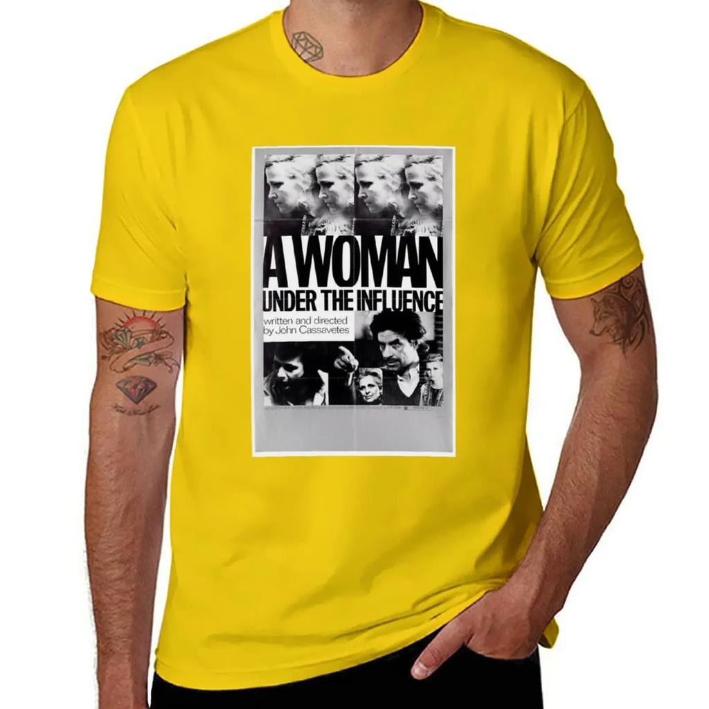 A Woman Under The Influence 1974 poster T-Shirt hippie clothes customs design your own animal prinfor boys mens t shirt graphic