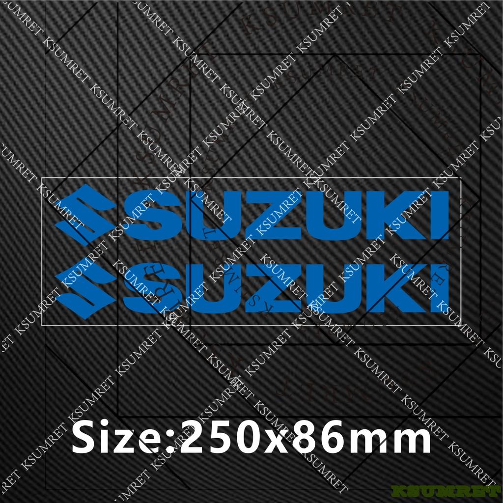 Для Suzuki Наклейки Наклейка На Мотоцикл Декаль Шлем Мото Цистерна Логотипы Комплект Наклеек