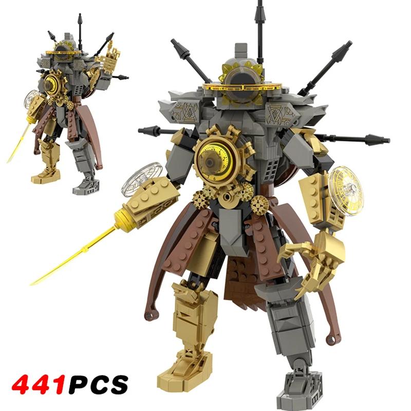 Набор строительных блоков Skibidi Toilet Titan Speakerman, TV Man, Cameraman - 445 деталей Коллекционные игрушки-конструкторы с персонажами для детей