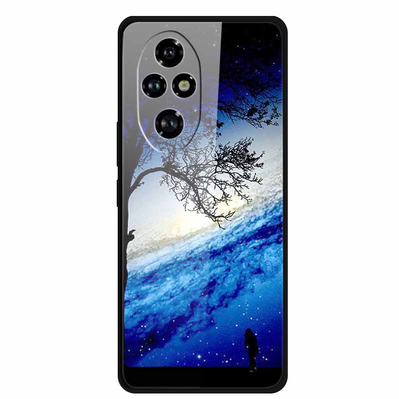 Tempered Glass Case For Honor 200 Pro Case Hard Phone Back Cover Soft Bumper For Honor 200 Pro Case Honor200 Pro 200Pro Bag Capa