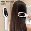 Расческа для роста волос, красно-синяя светотерапия, устройство для роста волос, электрический массажер для кожи головы, для роста волос, лечение алопеции