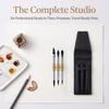 Aishake Silver Dual-Tip Metal Watercolor Travel Brush for Sketching and Painting