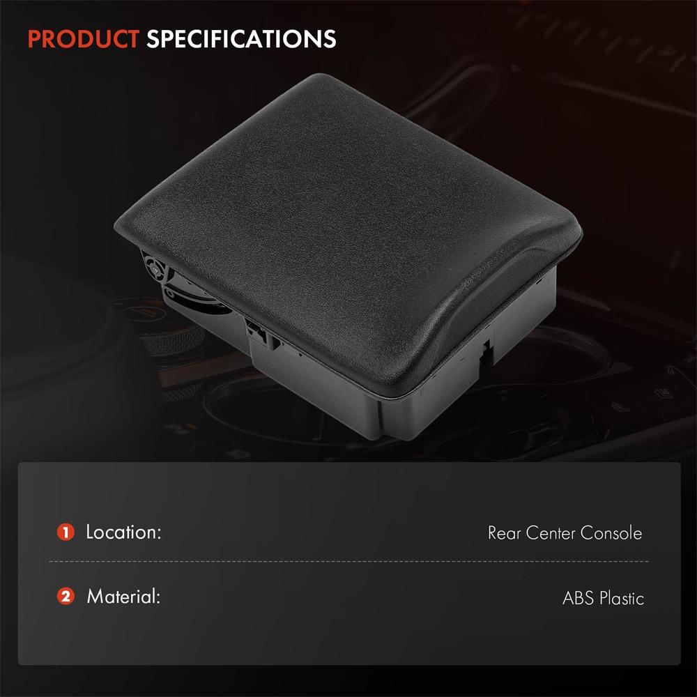 Cup Holder for Subaru Forester 2003-2008 Impreza Saab 9-2X Rear Center Console