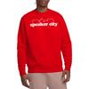 Old School Unisex Adult Speaker City Logo Sweatshirt