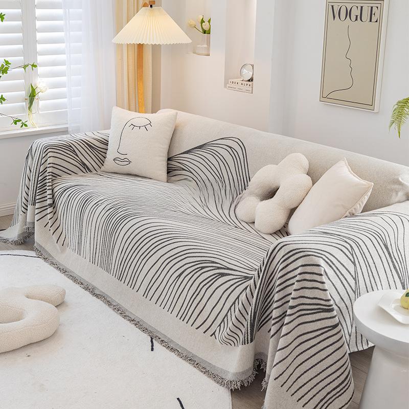 Чехол на диван, полотенце, чехол для дивана в скандинавском стиле, универсальный чехол для дивана, универсальный чехол для дивана, универсальная подушка для дивана, четыре сезона