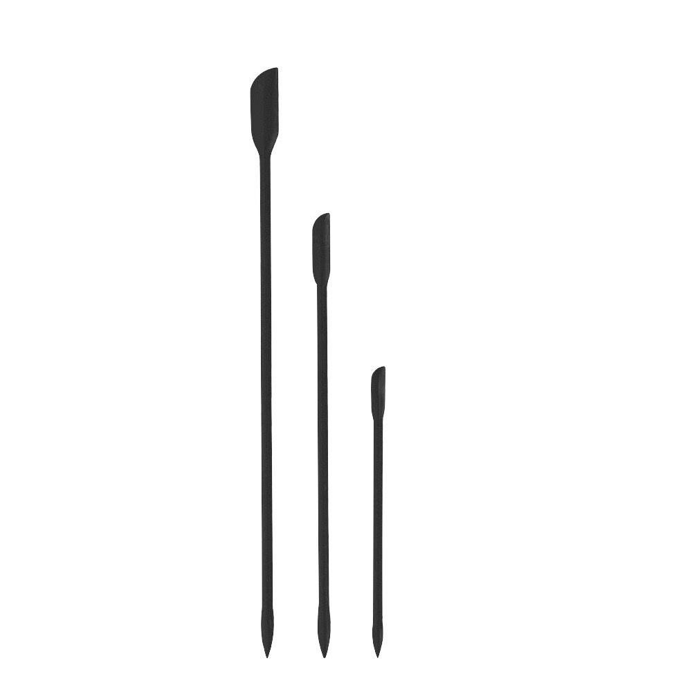 3-Piece Mini Silicone Spatula Set - Heat Resistant, Multiple Sizes for Jar, Bottles and Kitchen - Perfect for Cooking, Baking