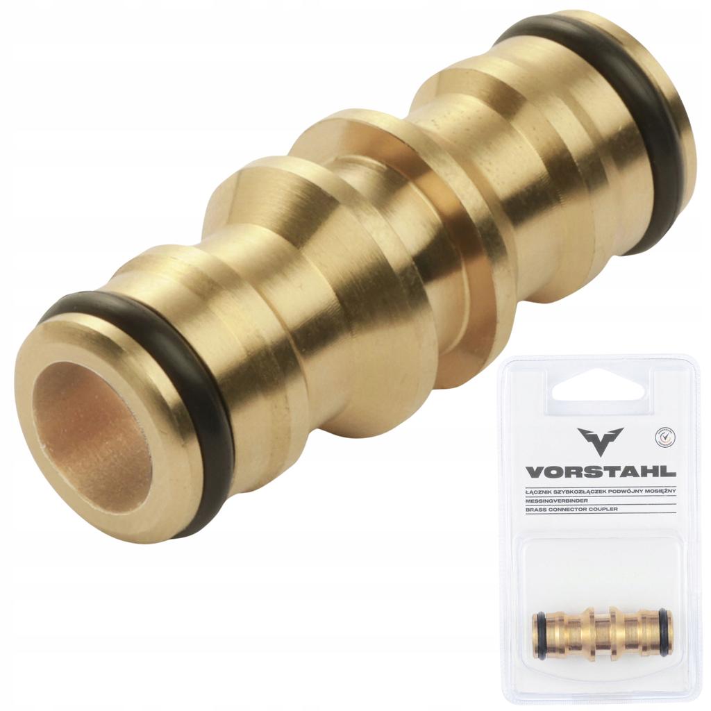 Vorstahl double brass quick-connect coupler