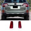 For Subaru Outback 2015- Compatible 1 Pair Dynamic LED Rear Bumper Light US Version Brake, Fog, Turn Signal