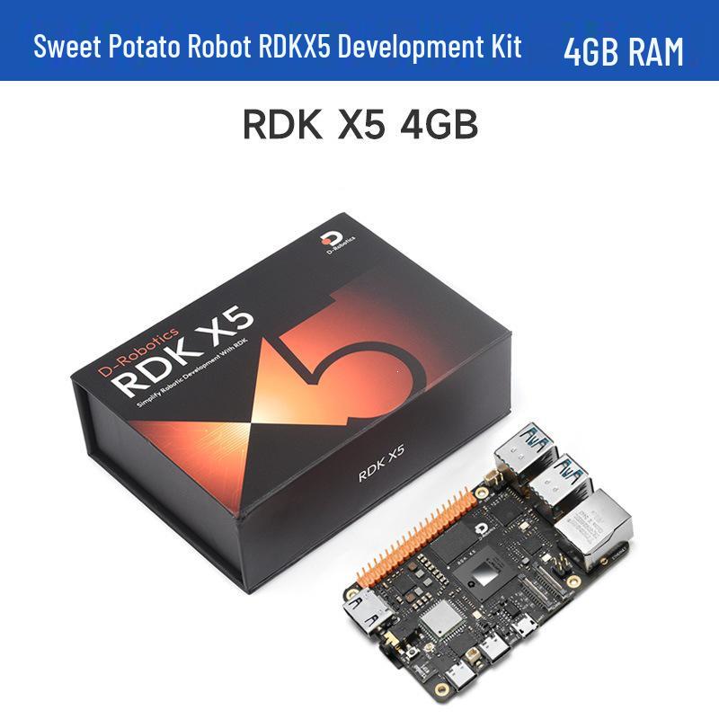 Набор для разработки RDK X5: Пирог из сладкого картофеля, Восьмиядерный, 4 ГБ/8 ГБ ОЗУ, 10 TOPs Производительность