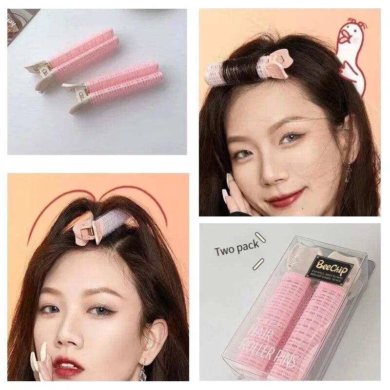 6 шт., зажим для волос с помадой для волос на голове, фиксирующий зажим для волос с помадой, пластиковые заколки для волос, бигуди для волос