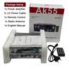 AK55 Hi-Fi Цифровой усилитель Канал 2.0 Bluetooth Объемный звук Усилитель Максимальная мощность 90 Вт x 2 Динамик для дома Автомобиля BT 5.0 Аудиоусилитель