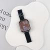Металлический ремешок Apple Watch S10 миланская петля с котиком: Тонкий магнитный ремешок для женщин