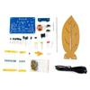 Magnetic Electromagnetic Swing Science Kit DIYer Swaying Pendulum with LED Light Electronic Oscillator Soldering Project