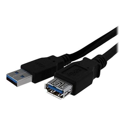 USB 3.0 A-A удлинительный кабель, 1 м - M/F - Черный USB A SuperSpeed удлинитель - M/F - USB3SEXT1MBK