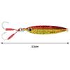 Major Craft Metal Jigpara TG Tungsten Red 120g Lure Jig, JPTG-120 Gold, #3