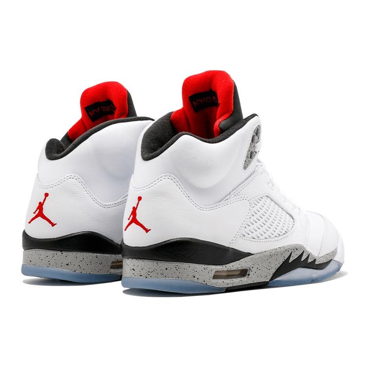 Air Jordan 5 Retro 'White Cement' Мужские 136027-104