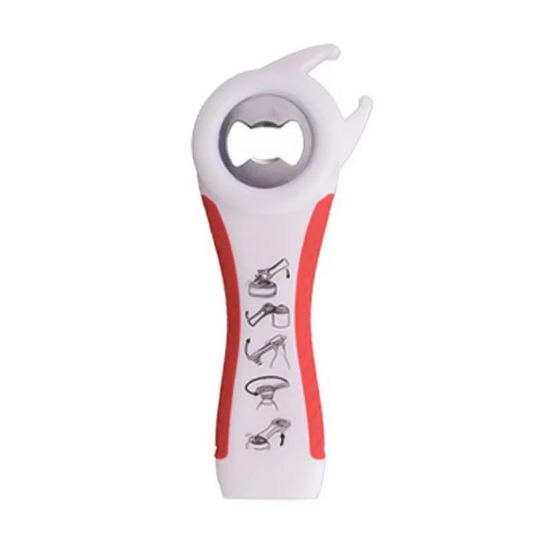Многофункциональная поворотная открывалка для бутылок 5 в 1, банка «все в одной банке», крышка для красного вина, пива, откручивающаяся легко открывающаяся кухонная открывалка с когтями
