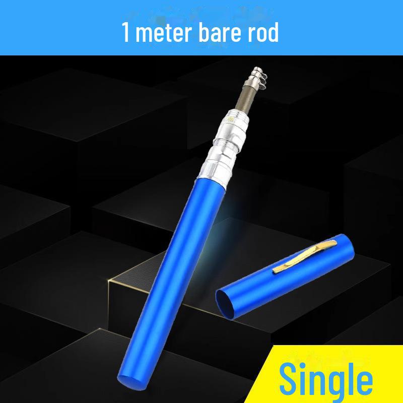 Компактный карманный мини-набор ультракоротких удилищ для морской рыбалки с выдвижной приманкой для заброса.