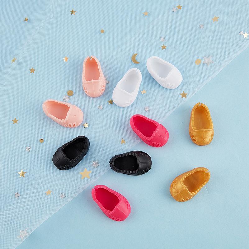 4 пары высококачественной обуви для кукол BJD 17 см, аксессуары, универсальная обувь