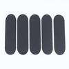 Simple Rectangle Motorcycle Reflective Stickers Invisible Black Waterproof Decals for Helmet Motorbike Safety