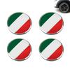 4Pcs 56mm 60mm Car Wheel Center Hub Caps Italy Badge Rim Cover Sticker For BMW VW HONDA FORD MAZDA AUDIKD0