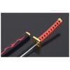 26cm Burning Sword Kinemon OP One Katana Blade WeaponsModel Piece Anime Peripheral Home Ornament Decoration Toy for Male Boy Kid