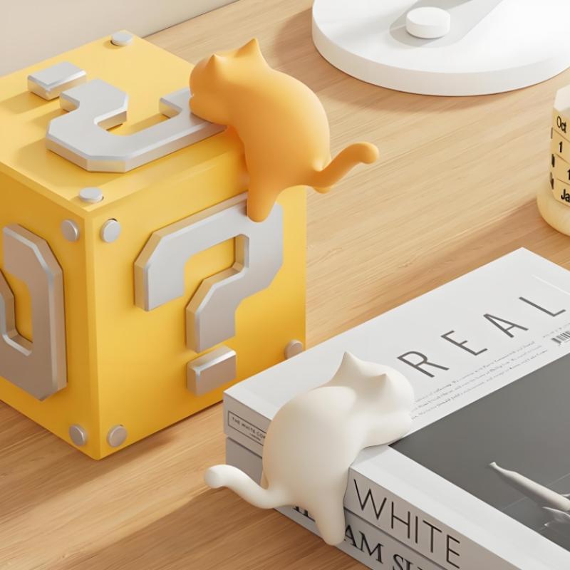 Милый Портативный Крючок-Вешалка для Сумки с Кошкой, Крючок для Стола, Органайзер для Сумки, Рюкзака, Дорожной Сумки, Держатель, Декор для Дома, Офиса, Боковые Крючки для Стола