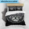 3PCS Rai-ders Football Legacy 3pcs Bedding,Including 3PCS Duvet Cover And 2pcs Pillowcases Perfect for Christmas,Ideal for Bedroom, Dormitory