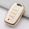 3/4Button TPU Car Key Fob Shell Cover for Hyundai Genesis Coupe Sonata Ix35 for KIA Forte Sportage K2 K5 Smart Key Case Keychain