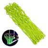 Nightlight Basketball Net Nylon Glowing Basketball Hoop Rim Net 12 Loops Standard Size Glowing Basketball Net Sun