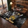 Scorpions Personalized Crystal Velvet Carpet, Customized Name Text Soft Anti‑Slip Rug for Living Room Bedroom