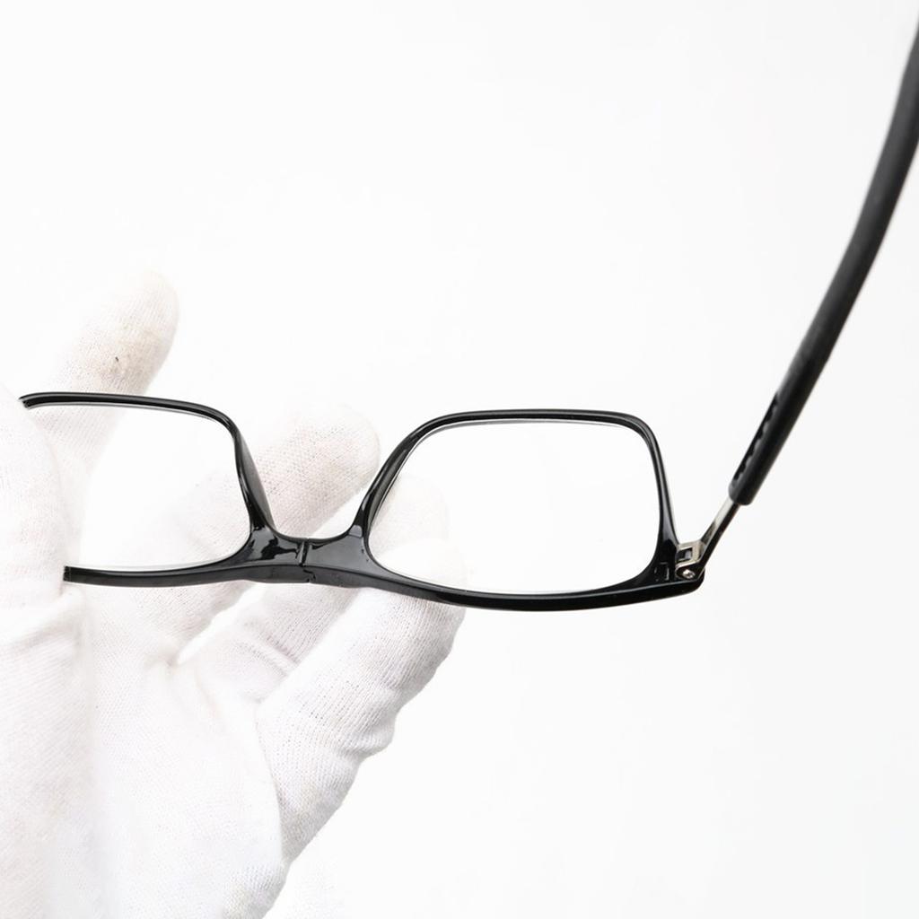 Модные очки для чтения с подвеской на шею, магнитная оправа из поликарбоната, квадратная оправа, удобные и комфортные телескопические ножки унисекс