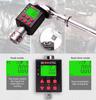 High Precision Digital Torque Meter 0.1-340 N.m Adjustable Torque Meter Adapter Professional Electronic Torque Ratchet Wrench