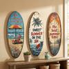 Summer Surfboard Wall Hanging Colorful Beach Decor Wall Art  Home Bedroom Decor