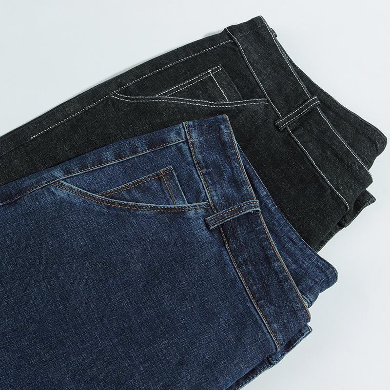 Мужские эластичные расклешенные джинсы Мужские расклешенные брюки из микроденима Классические джинсы Ddesign