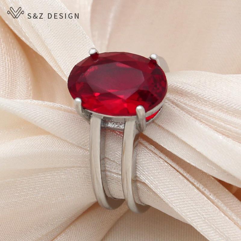 Модные кольца в форме яйца с овальным цирконием для женщин, свадебные элегантные ювелирные изделия цвета розового золота, регулируемый подарок