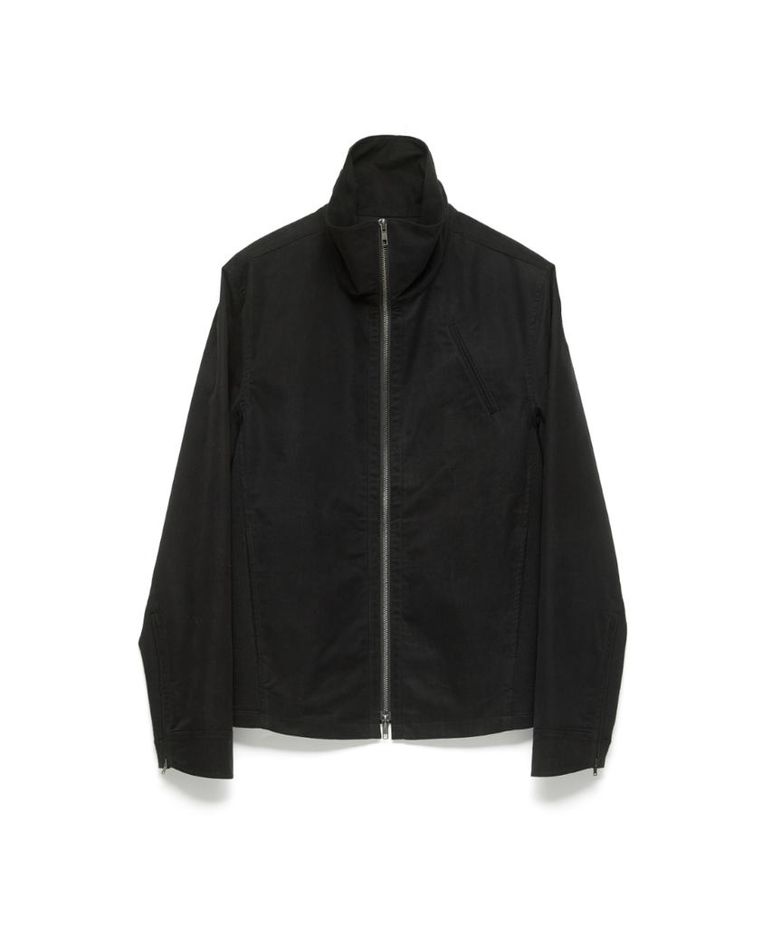 Hatchingroom Funnel Neck Jacket Black