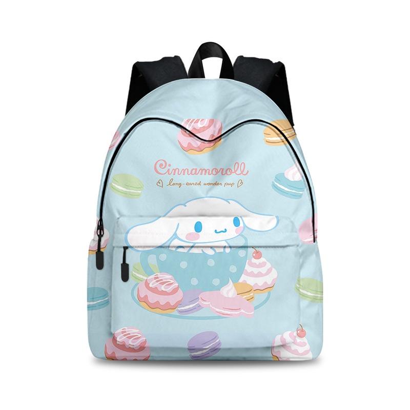 Stylish Cinnamoroll Backpack Set For Business Travel Breathable, Durable Polyester Material