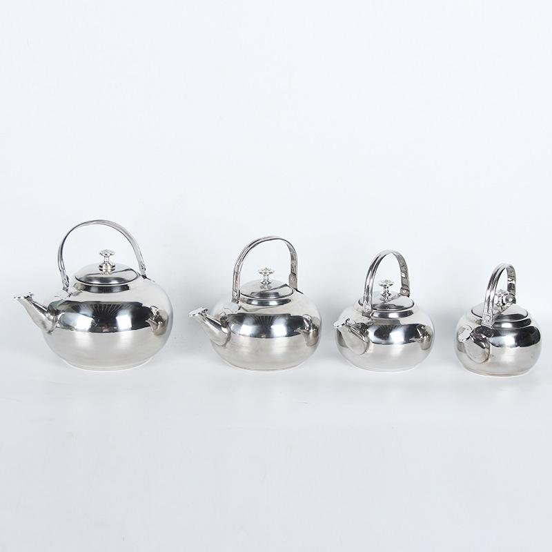 Stainless Steel Tea Pot With Tea Strainer Teapot With Tea Infuser Teaware Sets Tea Kettle Infuser Teapot