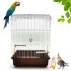 Gifty Bird Cage with 3 Perches, Hand-Sized, Anti-Scattering, for Parakeets, Budgies, and Cockatiels