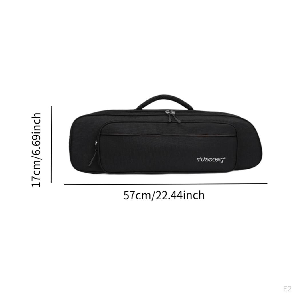 Сумка для трубы, противоударный чехол с плечевым ремнем и ручкой для трубача