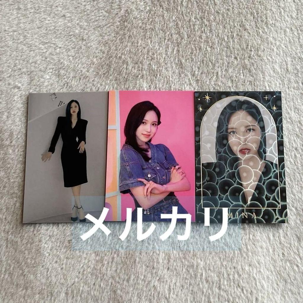 [USED] TWICE 4TH WORLD TOUR III World Tour Trading Card Mina