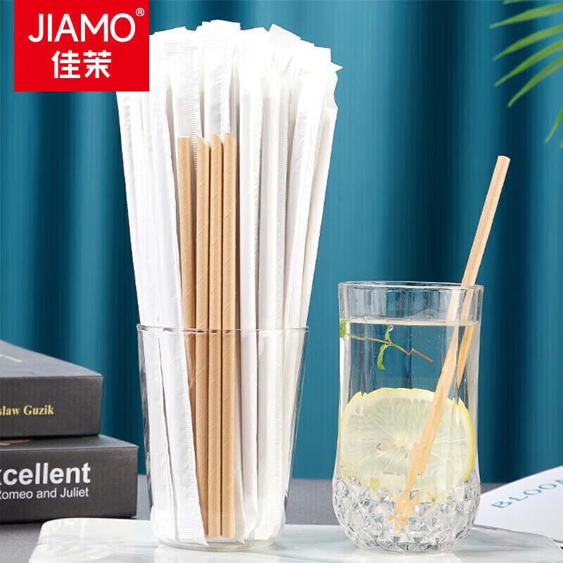 Одноразовые соломинки и размешиватели Jiamo