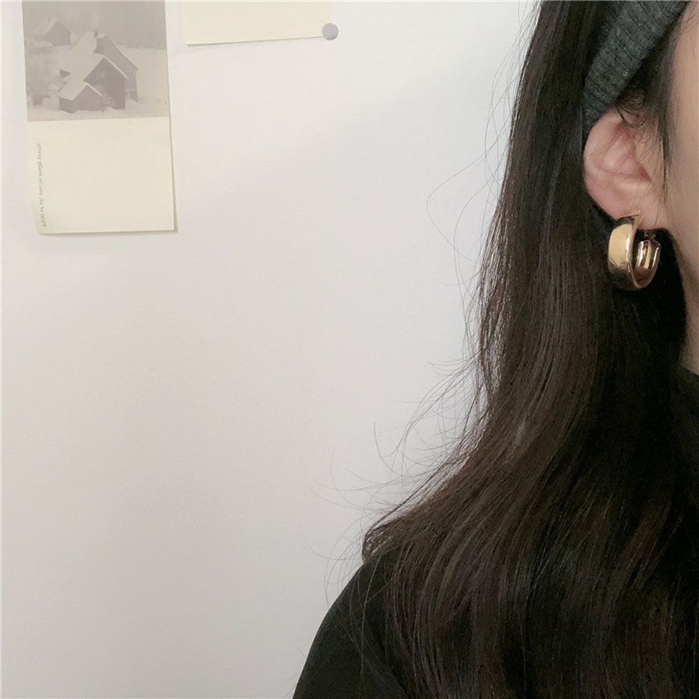 Ear Piercing Fashion Accessories Hiphop Large Dangle Earrings Drop Earrings Jewelry Hoop Earrings