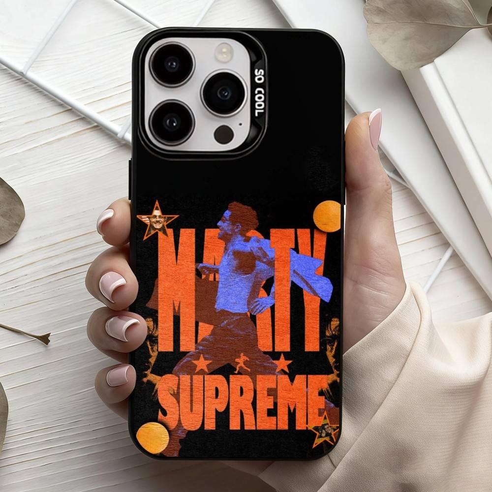 Спортивные Фильмы M-Marty-Y S-Supreme-E Чехол для Телефона Для iPhone17,16,15,14,13,12,11 Plus,Pro Max Конфетный Посеребренный Внутренний Чехол